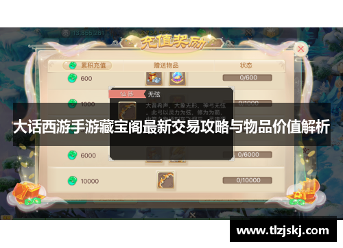大话西游手游藏宝阁最新交易攻略与物品价值解析